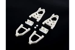 852481 | Rovan White Front Suspension Arm Complete Set