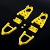 852485 | Rovan Yellow Front Suspension Arm Complete Set