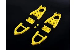852485 | Rovan Yellow Front Suspension Arm Complete Set
