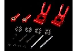 854591 | Rovan V2 Orange Aluminium Rear Hub Carriers Set