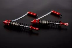 8533711 | Rovan Orange Aluminium 10mm Heavy Duty Rear Shocks W/ Reservoir 2Pcs