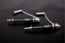 8533712 | Rovan Silver Aluminium 10mm Heavy Duty Rear Shocks W/ Reservoir 2Pcs