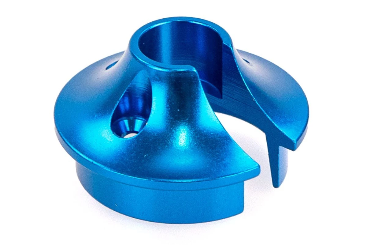 151079 | Rovan Blue Aluminium 5IVE-T Shock Spring Retainers 2Pcs 3 151079 | Rovan Blue Aluminium 5IVE-T Shock Spring Retainers 2Pcs