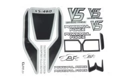 152122A | Rovan V5 Painted Red Body Shell -Deals Rovan Store ROV 152122A 02 1200x800 1