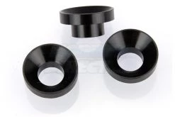 65047 | Rovan 6x13x6mm Black Aluminium Countersunk Clutch Mount Spacers 3Pcs