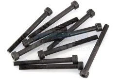 68007 | Rovan 4x50mm Fine Thread Cap Head Screws 10Pcs