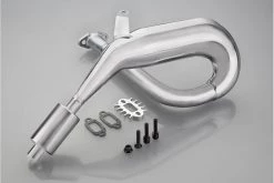8503721 | Rovan Chrome Dominator D Tuned Exhaust Pipe Set W/ Silencer