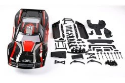 85054 | Rovan Baja 5B To Baja 5T Conversion Kit W/ Painted Red/Black Body Shell