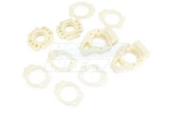 85087 | Rovan White Nylon Rear Hub & Shim Set