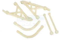 85103 | Rovan White Nylon Rear Shock Tower Set
