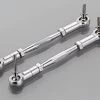 851532 | Rovan Silver Aluminium Baja Steering Linkage 2Pcs -Deals Rovan Store ROV 851532 00 1200x800 1