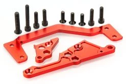 851751 | Rovan Red Aluminium Engine Brace Mounts