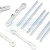 85223 | Rovan Silver Aluminium Suspension Pins & Brace Set -Deals Rovan Store ROV 85223 00 1200x800 1