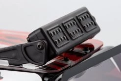 8523111 | Rovan Black Steel GT Sand Rail Baja Roll Cage W/ Painted Red Panels, LED Light Bar & Spare Tyre Mount -Deals Rovan Store ROV 8523111 015 1200x800 1