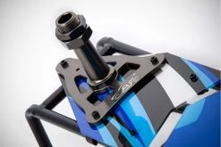 8523112 | Rovan Black Steel GT Sand Rail Baja Roll Cage W/ Painted Blue Panels, LED Light Bar & Spare Tyre Mount -Deals Rovan Store ROV 8523112 02 1200x800 1