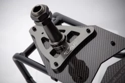 8523113 | Rovan Black Steel GT Sand Rail Baja Roll Cage W/ Painted Black Panels, LED Light Bar & Spare Tyre Mount -Deals Rovan Store ROV 8523113 04 1200x800 1