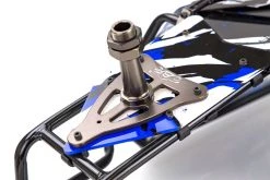 852312 | Rovan Black Steel GT Sand Rail Baja Roll Cage W/ Painted Blue Panels And LED Spot Lights & Spare Tyre Mount -Deals Rovan Store ROV 852312 06 1200x800 1