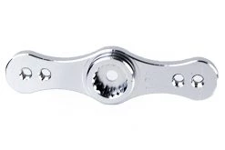 8527201 | Rovan Silver Aluminium 15T & 17T Double Sided Servo Horn