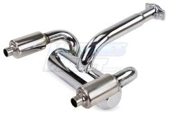 85299 | Rovan Baja Tuned Exhaust Pipe Set W/ Twin Tips