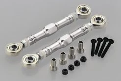 853002 | Rovan Silver Aluminium Baja Gen2 Steering Linkage 2Pcs