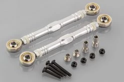 853012 | Rovan Silver Aluminium Baja Gen2 Symmetrical Steering Linkage 2Pcs