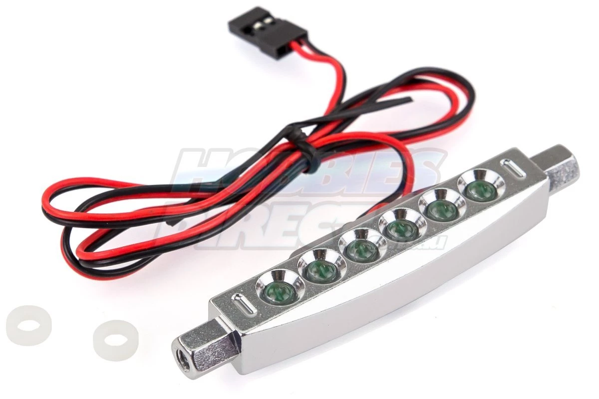 853041 | Rovan Silver Aluminium Baja Rear Tail Light LED Set 3 853041 | Rovan Silver Aluminium Baja Rear Tail Light LED Set