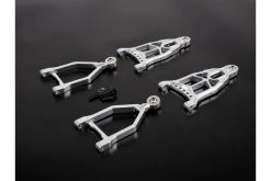 85339 | Rovan Silver Aluminium (+25mm) Front Suspension Arm Set