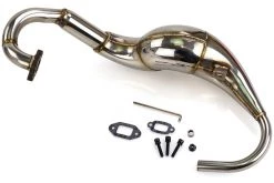 854431 | Rovan Baja 5B/5T Stainless Steel Side Mount Tuned Exhaust Pipe Set