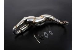 854432 | Rovan Baja Stainless Steel Side Mount Tuned Exhaust Pipe Set