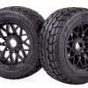 85446 | Rovan 4.7/5.5" Baja 5B Front Tarmac Buster Tyres On Black Mesh Rims - Beadlocked Wheels 2Pcs -Deals Rovan Store ROV 85446 00 1200x800 1