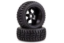 85472 | Rovan 4.7/5.5" Baja 5T/5SC Rear All Terrain Tyres On Black Rims - Beadlocked Wheels 2Pcs -Deals Rovan Store ROV 85472 02 1200x800 1