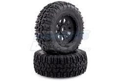 87001 | Rovan 4.7/5.5" 5IVE-T All Terrain Tyres On Black Rims - Beadlocked Wheels 2Pcs -Deals Rovan Store ROV 87001 01 1200x800 1