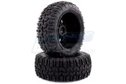 87001 | Rovan 4.7/5.5" 5IVE-T All Terrain Tyres On Black Rims - Beadlocked Wheels 2Pcs -Deals Rovan Store ROV 87001 02 1200x800 1