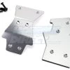 87076 | Rovan 5IVE-T Silver Aluminium Front & Rear Chassis Skid Plates W/ Mounting Hardware -Deals Rovan Store ROV 87076 00 1200x800 1