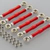 871401 | Rovan Red Aluminium 5IVE-T Gen2 Steering Linkage & Front Or Rear Upper Suspension Arms Set -Deals Rovan Store ROV 871401 00 1200x800 1