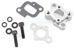 95096 | Rovan Silver Aluminium Intake Manifold Set