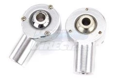 95107 | Rovan Silver Aluminium Front Upper Suspension Arm Ball Ends 2Pcs