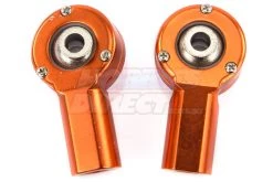 95108A | Rovan Orange Aluminium Rear Upper Suspension Arm Ball Ends 2Pcs