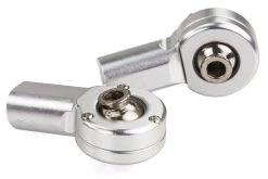 95108 | Rovan Silver Aluminium Rear Upper Suspension Arm Ball Ends 2Pcs