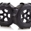 95171 | Rovan 4.7/5.5" Baja 5T/5SC Rear Sand Buster Tyres On Black Rims - Beadlocked Wheels 2Pcs -Deals Rovan Store ROV 95171 00 1200x800 1