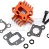 95216A | Rovan Orange Aluminium Intake Manifold W/ Heat Sink Set