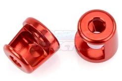 95226A | Rovan Orange Aluminium Front Upper Shock Protectors 2Pcs