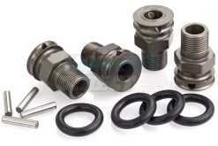 97024 | Rovan 5IVE-T Gunmetal Aluminium Wheel Widener Set