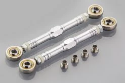 970693 | Rovan Silver Aluminium 5IVE-T Gen2 Steering Linkage 2Pcs