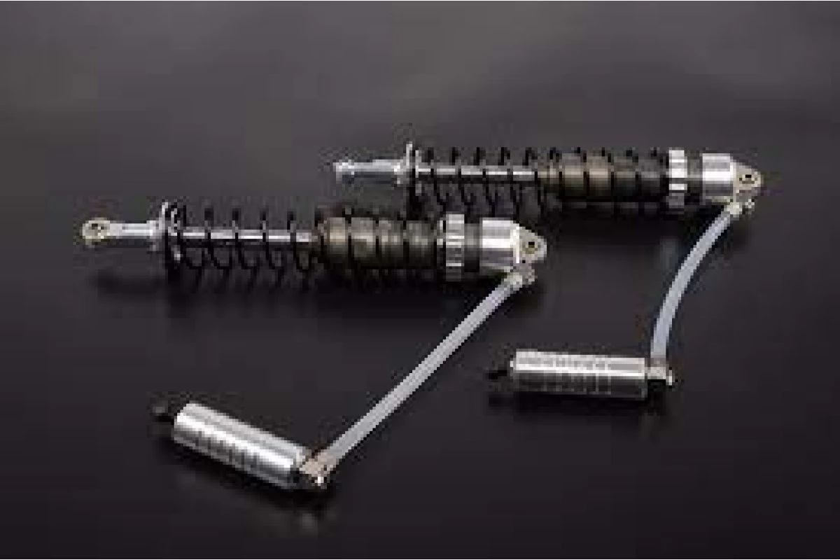 853382 | Rovan Silver Aluminium 10mm Heavy Duty Rear Shocks W/ Reservoir 2Pcs 3 853382 | Rovan Silver Aluminium 10mm Heavy Duty Rear Shocks W/ Reservoir 2Pcs