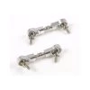 85273032 | Rovan Silver Aluminium Steering Linkages From Servo 2Pcs -Deals Rovan Store rovan sports cnc metal steering lever for symmetri 1200x800 1