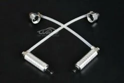 8544212 | Rovan Silver Aluminium Shock Caps W/ Reservoir 2Pcs