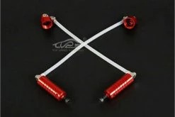 8544211 | Rovan Orange Aluminium Shock Caps W/ Reservoir 2Pcs