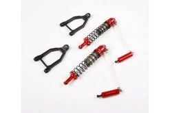 8533721 | Rovan Orange Aluminium 10mm Heavy Duty Front Shocks W/ Reservoir 2Pcs