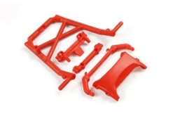 852732 | Rovan Silver Aluminium Symmetrical Steering Conversion Kit